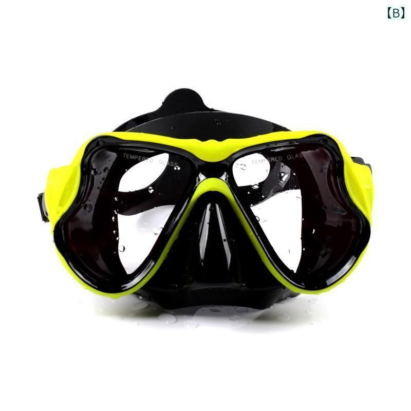 シュノーケリング ゴーグル スポーツ 大人用 シリコン ダイビング ゴーグル 装備 セット シュノーケリング 三 宝 防水 フル ドライ 呼吸 チューブ 近視 マスク スイミング