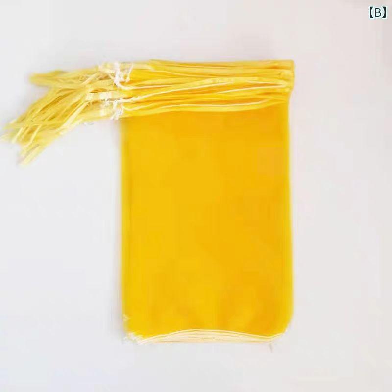 袋　メッシュ　ネット サツマイモ メッシュバッグ 高 密度 メッシュ 小型 暗号化 ポテト ヤム パッケージ