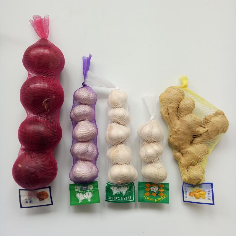 袋　メッシュ　ネット スーパー マーケットの な 生 姜 ニンニク ジャモ ネット バッグ 柔らかい 素材..