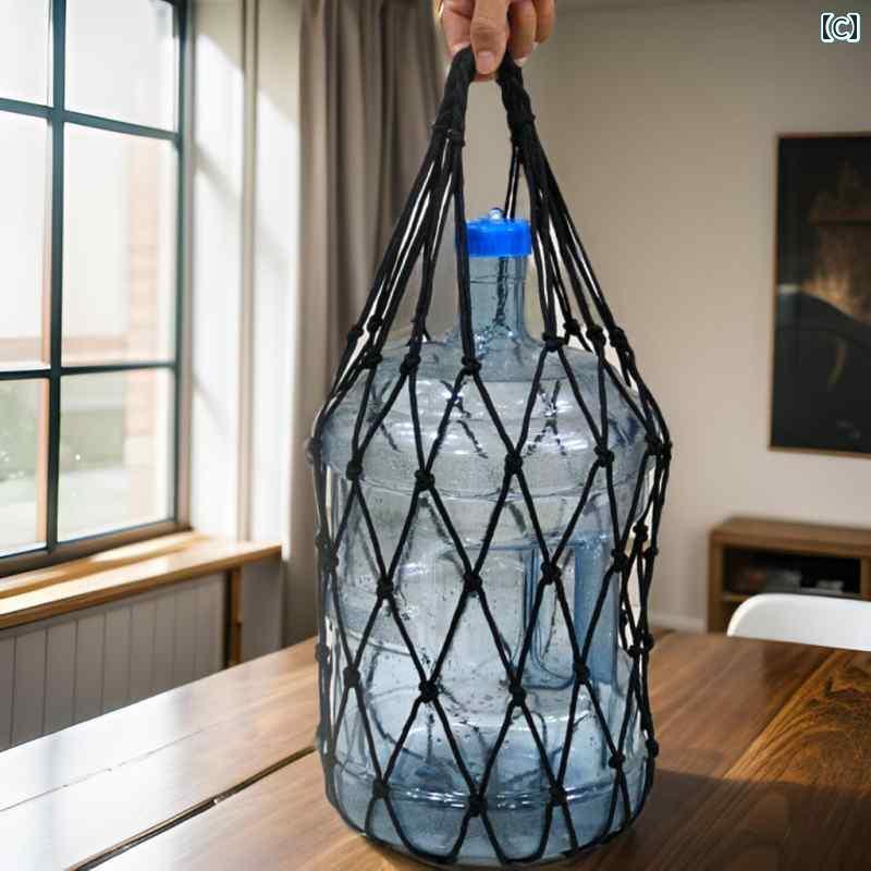 袋　メッシュ　ネット バケツ 専用 携帯用 メッシュバッグ 飲料 水 タンク ビール ...