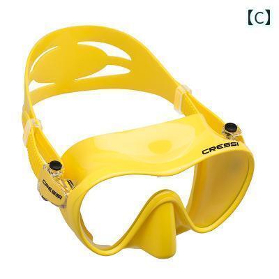 シュノーケリング ゴーグル マリン イタリア CRESSI F 1 シュノーケリング 三 宝 ダイビング ミラー フル ドライ 呼吸 チューブ 男女兼用 マスク セット