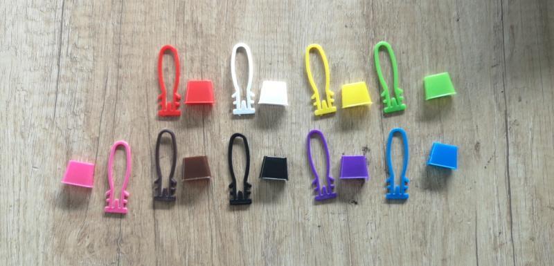 メッシュバッグ　ネットバッグ　土のう袋 プラスチック ネット バックル フルーツ バッグ シーリング ..