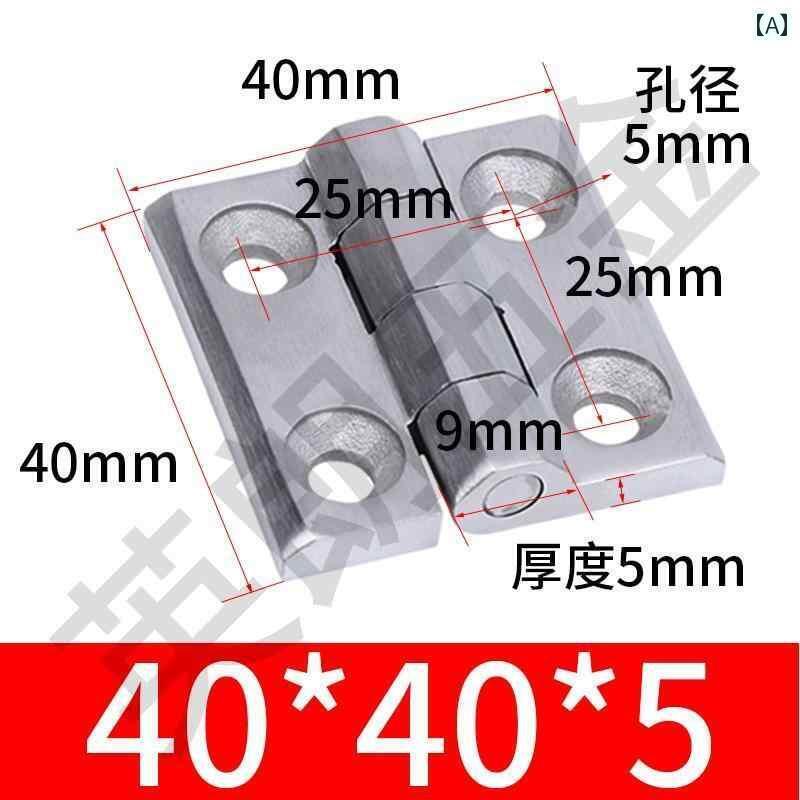 ヒンジ　ステンレス　ドア 304 ステンレスの 頑丈な ヒンジ 厚手 工業用 機械 設備 配電 盤 ヒンジ高 ..