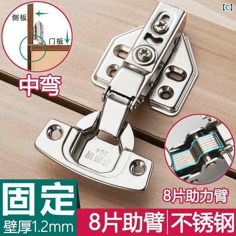 ヒンジ　ステンレス　ドア 304 ステンレス ダンピング バッファー ヒンジ 油圧 キ...
