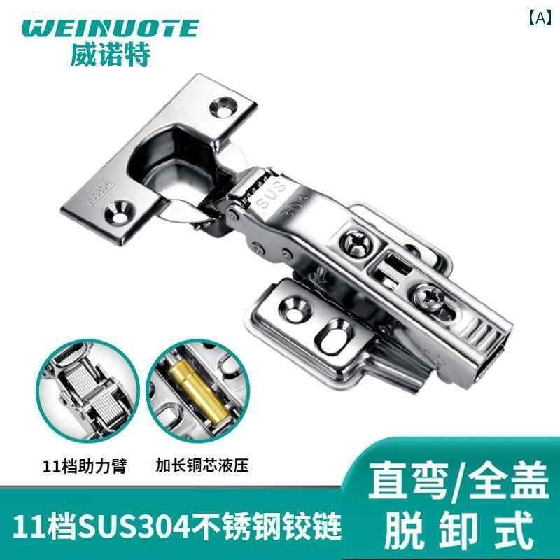 ヒンジ　ステンレス　ドア 厚手 防水 ヒンジ 304 ステンレス 航空 機 スプリング ダンピング バッファ..