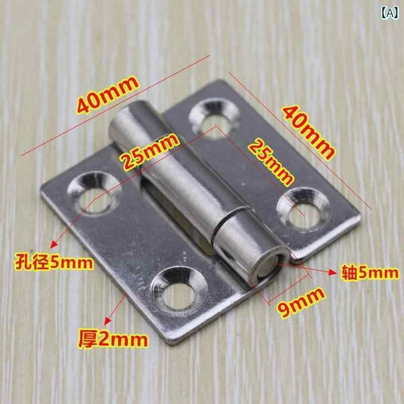 ヒンジ　ステンレス　ドア 厚手 溶接 3インチ ヒンジ 304 ステンレス 75 * 機械 設備 40 50