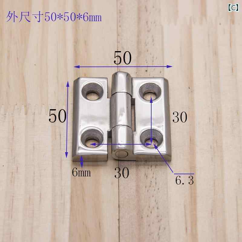 ヒンジ　ステンレス　ドア 316 / 304 ステンレスの 頑丈な ヒンジ 工業用 電気 機...