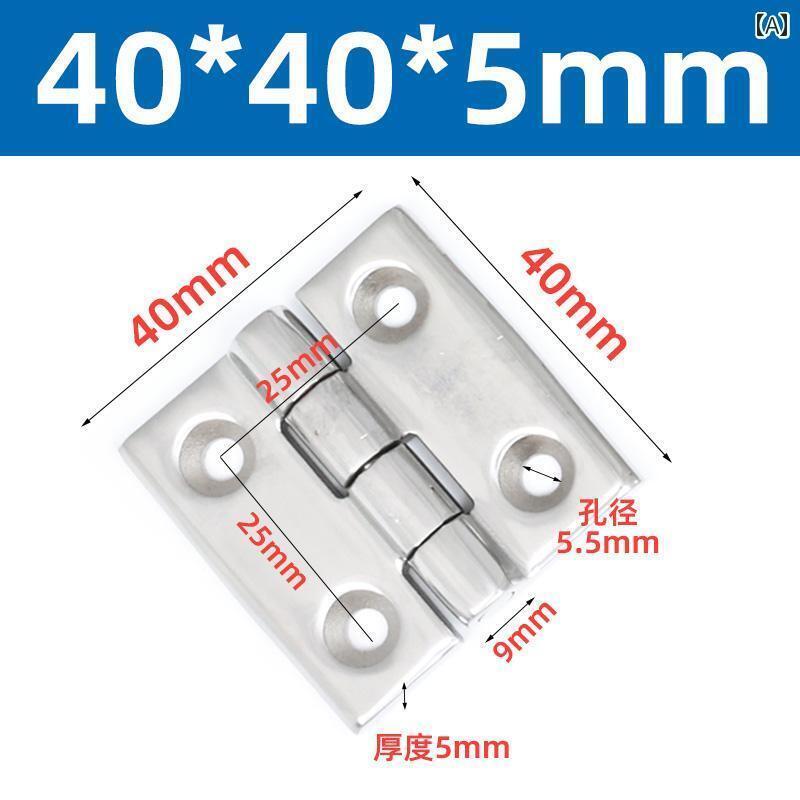 ヒンジ　ステンレス　ドア ステンレス 304 頑丈な ヒンジ 厚手 工業用 機械 設備 配電 キャビネット ボ..