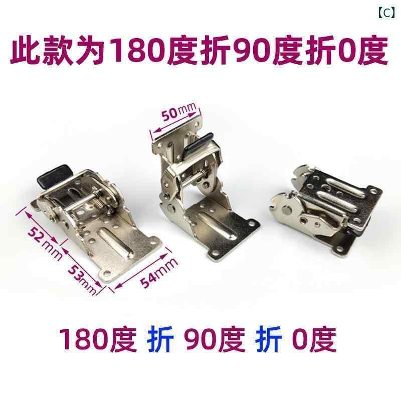 金具　取付　ヒンジ 90度 セルフ ロック カン 折りたたみ ヒンジ テーブルと 椅子...