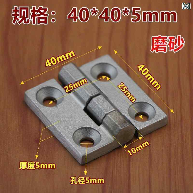 金具　取付　ヒンジ 304 ステンレスの 頑丈な ヒンジ 厚手 工業用 機械 設備 配電 盤 ヒンジ高 荷重 ベ..