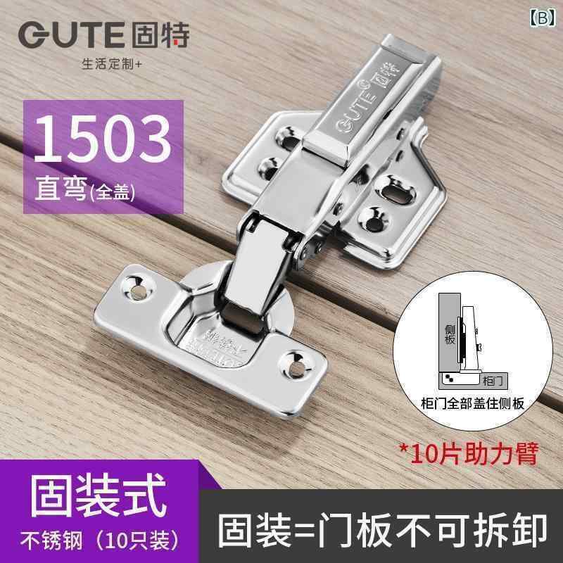 サポートシェアグローバルの金具　取付　ヒンジ 優れた ヒンジ 304 ステンレス キャビネット ドア ダンピング ハードウェア バッファー 航空 機 アクセサリー スプリング 折りたたみ｜アングル2