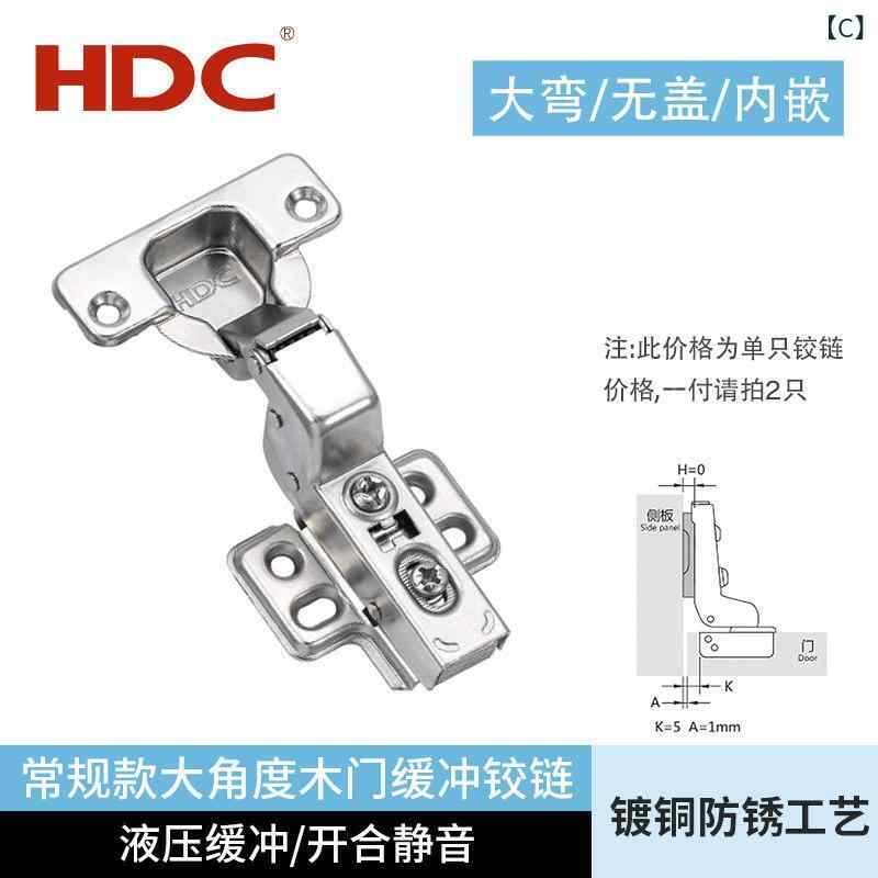 金具　取付　ヒンジ HDC キャビネット ドアヒンジ ステンレスキャビネット ワード...