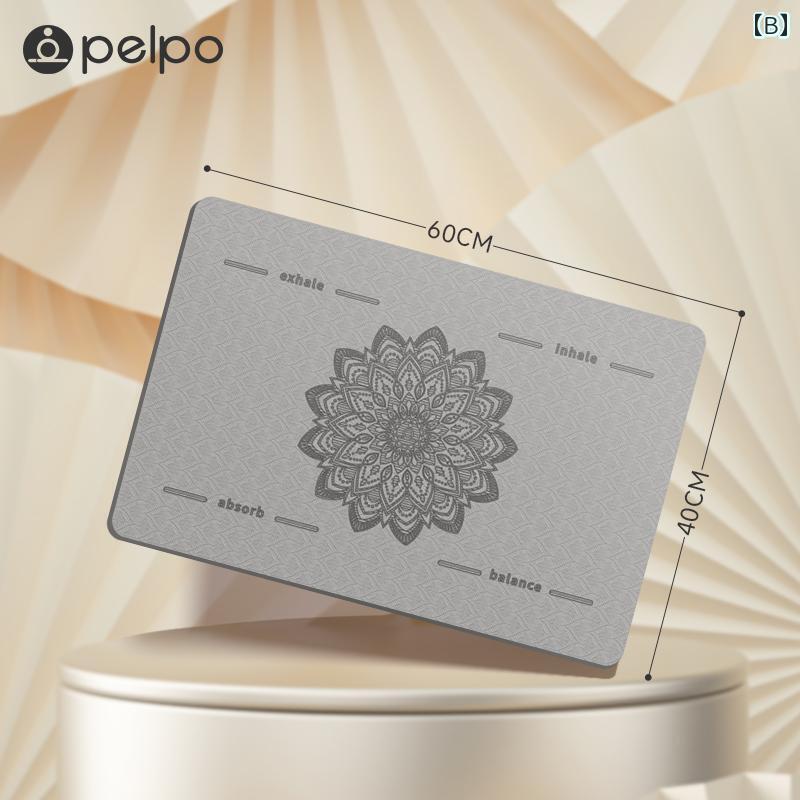 レディース　エクササイズ　パンツ フラット サポート パッド バランス 衝撃 吸収 遮音 滑り止め ホームフィットネス サイレント 屋内 フロア マット 厚手 ヨガ ひざまずく