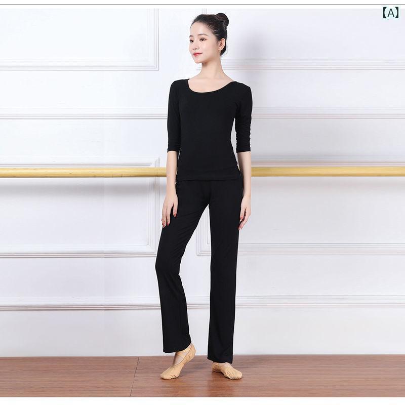 フィットネス　レディース　ウェア　パンツ ダンス トレーニング スーツ レディーススーツ 大人 プロ ..