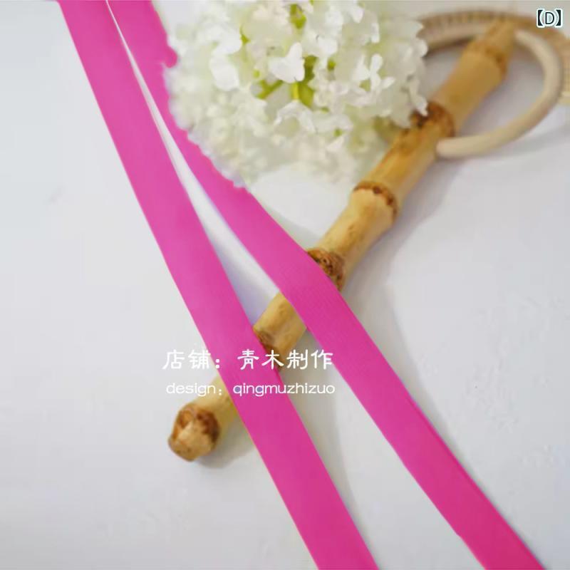 リボン　アクセサリー　かわいい 1 cm 2 シフォン ベルト ヘッド バンド レトロ スタイル 漢服 細身 ヘア ロープ リボン 女の子 アクセサリー ストリーマー