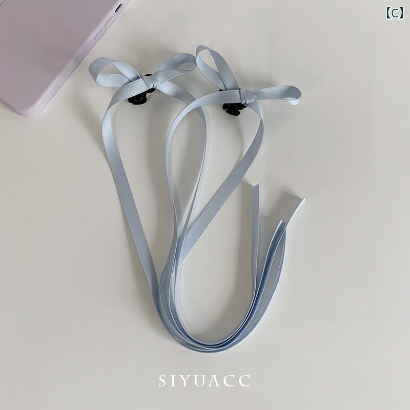リボン　アクセサリー　かわいい 欧 陽 ナナ同 型 リボン ロング クリップ バレエ ...
