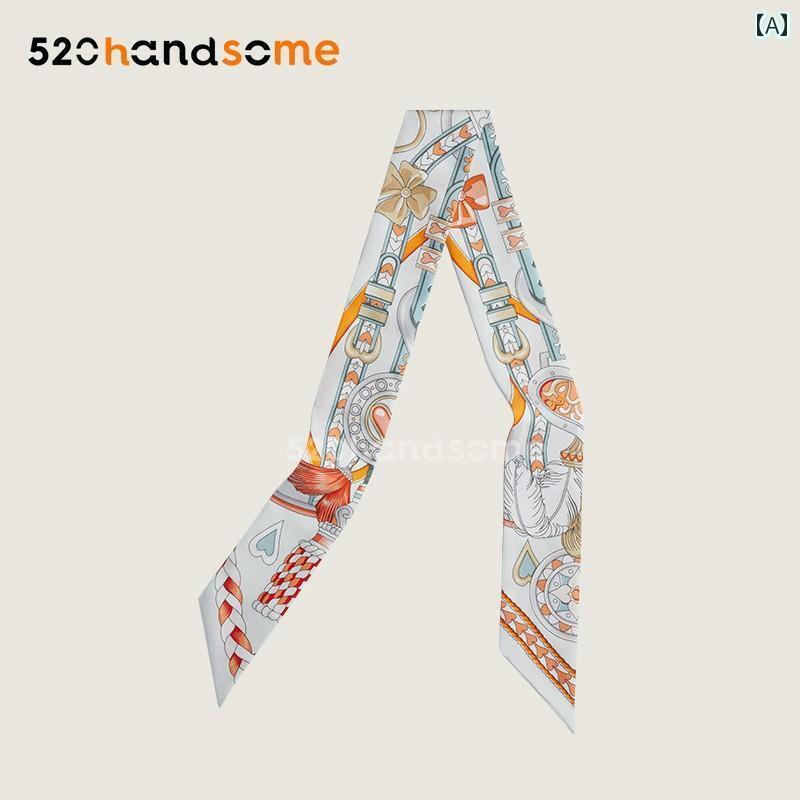 リボン　アクセサリー　ロープ ラップ リボン ヘッド バンド 18 匁 シルク マルベリー ツイ リー バッ..