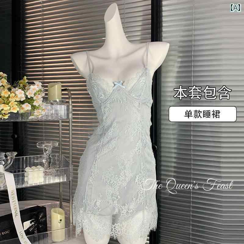 レース キャミソール トップス 美 白 ブルース｜ レディ レース サスペンダー ナイトドレス 禁欲 スチール リング 欲 メッシュ パジャマ 女性らしい