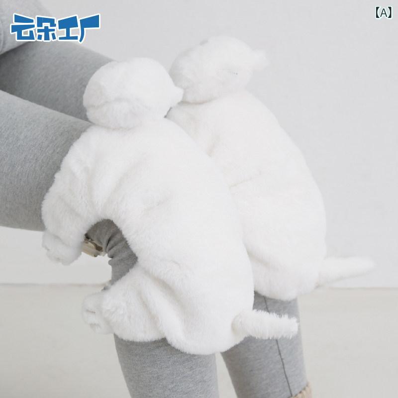 ソックス　サポート　カバー Yunduo Factory Hug プラッシュ ニーパッド 秋冬 サイ...