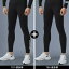 メンズ フィットネス タイト  タイツ メンズ スポーツ バスケットボール フットボール高 弾性 圧縮 ..