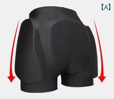 フィギュア　スケート　トレーニング フィギュア スケート ヒップパッド 子供用 保護 具 ホイール スキー 大人用 衝撃 吸収 強力な 落下 防止 スポーツ 厚手 A 33