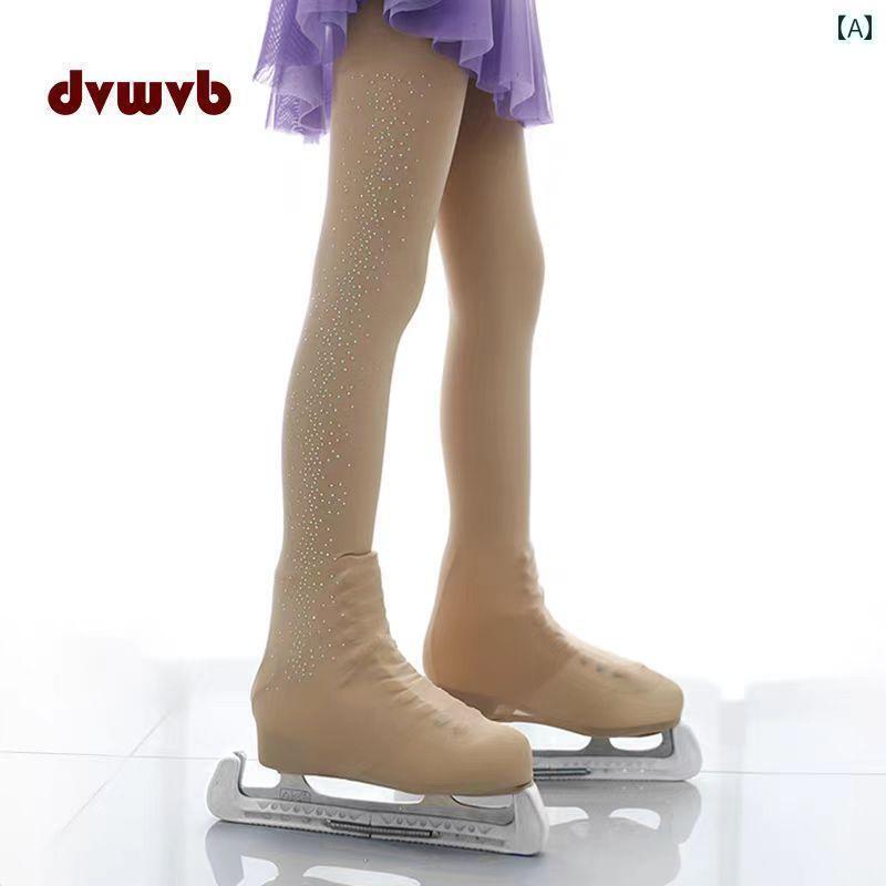 フィギュア　スケート　ウェア アイス ダンス エルフ フィギュア スケート パフォーマンス 衣装 パール..