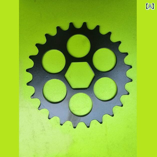 自転車　チェーン　マウンテンバイク 自転車 ディスク 48 歯 28 車 シングル 大型 スプロケット 改造 ..