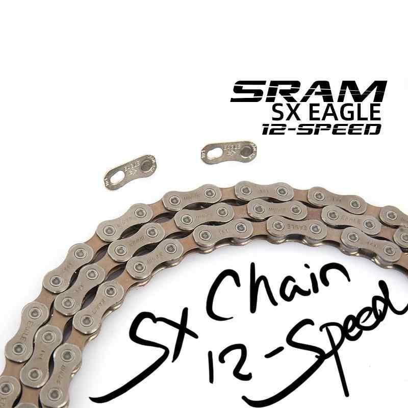 自転車　チェーン　マウンテンバイク SRAM SX チェーン EAGLE 12 スピード 110 マジック バックル リン..