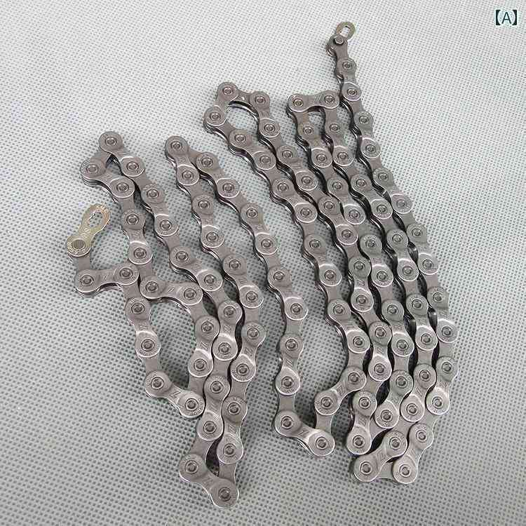 自転車　チェーン　マウンテンバイク P 8 チェーン マジック バックル 付き スピード 110 折りたたみ ..