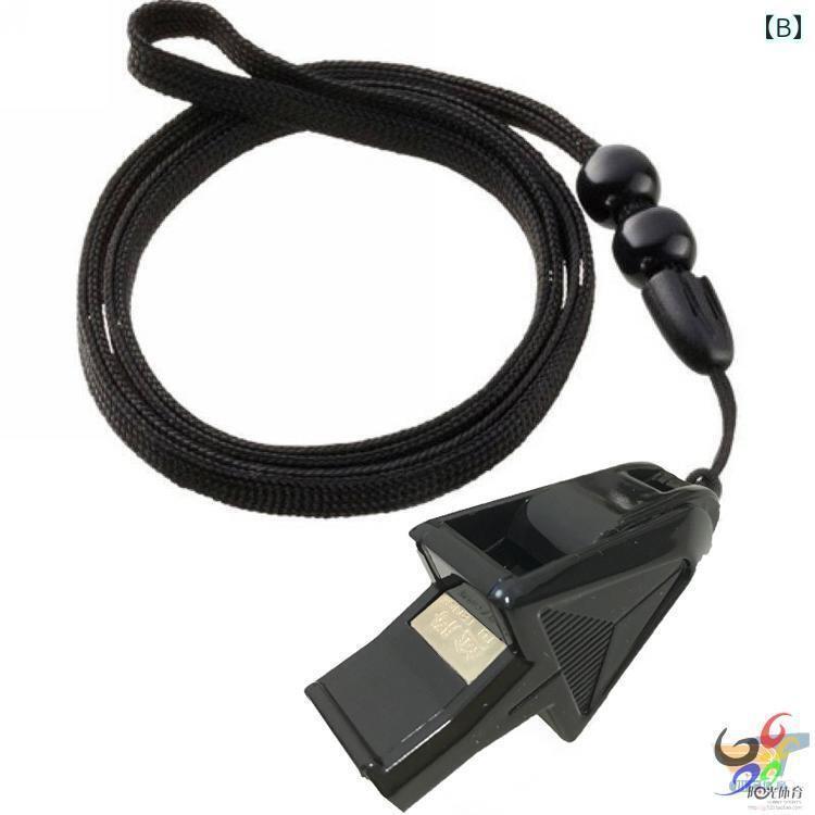 ホイッスル　審判　スポーツ 三角形の 芯なし ホイッスル バスケット / サッカー 審判用 キツネの ホイッスルまたは イルカの ロープ ボックス 付き