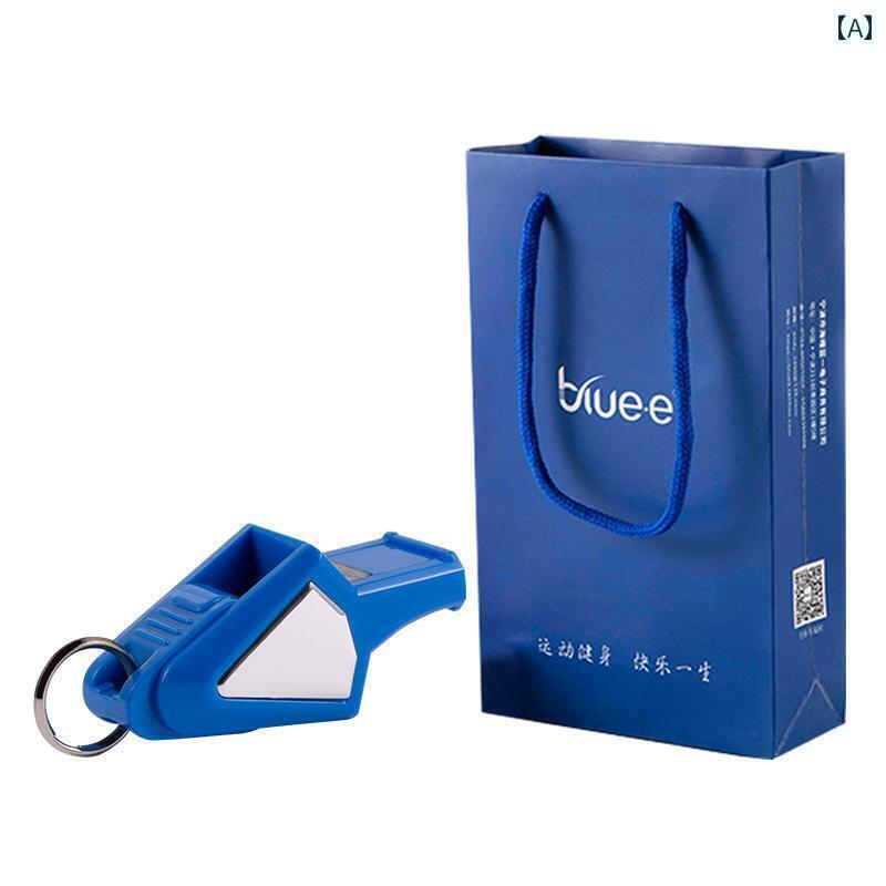 ホイッスル　審判　スポーツ BLUEE バスケットボールと サッカー 審判 専用 風 虎 笛 コアレス高 周波大 音量 スポーツ コマンド ホイッスル / 1109