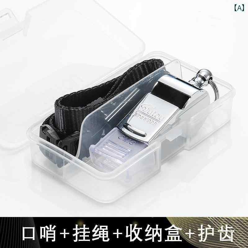 ホイッスル　審判　スポーツ Hutou 爆発 ホイッスル大 音量 部隊 集合 ホイッスル 金属製 屋外 サバイバル 持ち上げ 指揮