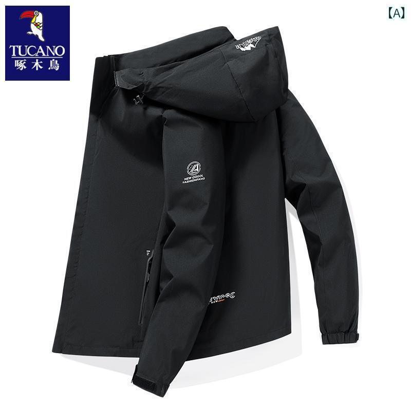 パーカー メンズ ジャケット ウッドペッカー 冬 用 防風 ジャケット メンズ フード付き コットンジャケット コットンコート 裏起毛 厚手 暖かい 冬用 コー...