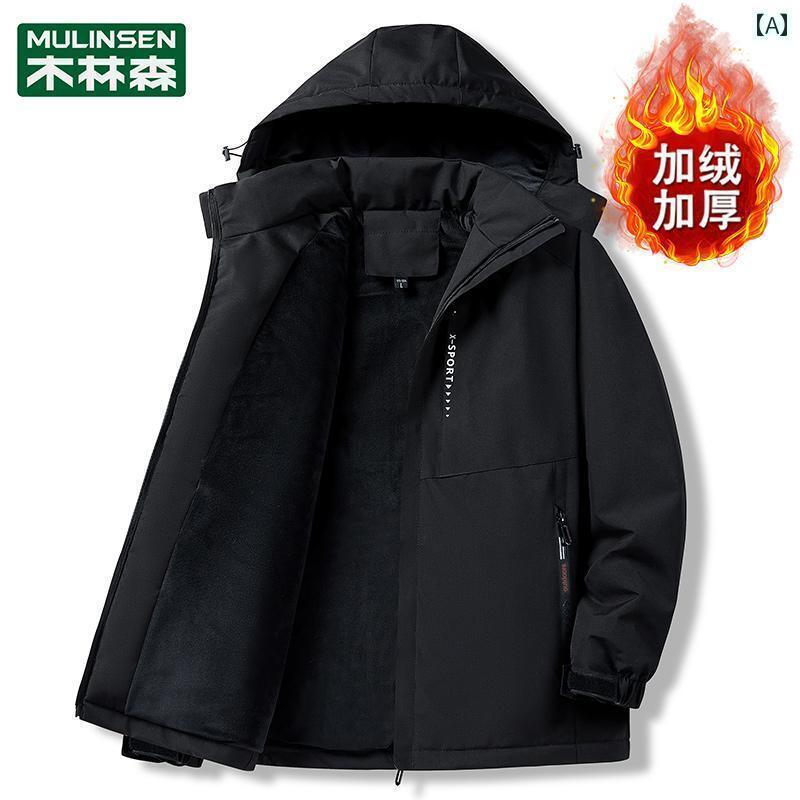 パーカー メンズ ジャケット ムリ ンセン ジャケット メンズと レディース 裏起毛 厚手 アウトドア 秋冬 2025 ワンピース キルティング 防寒 コットン ウェア