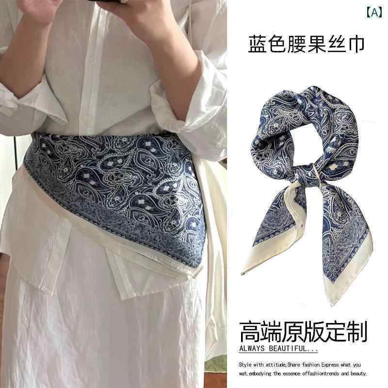 ターバン　帽子　スカーフ 韓国 カシューナッツの 花の 三角形の スカーフ おなら カーテン 女性 重ね ..