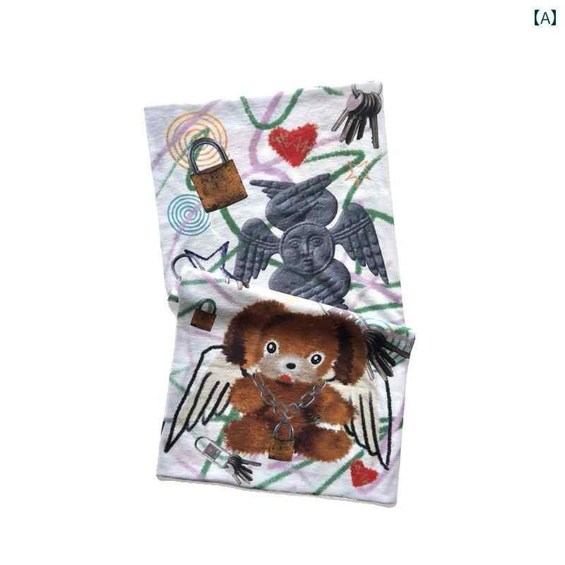 ターバン　帽子　スカーフ KAGA Y2K パンク 楽しい スポーツ アウトドア シームレス高 弾性 ヘッド ス..