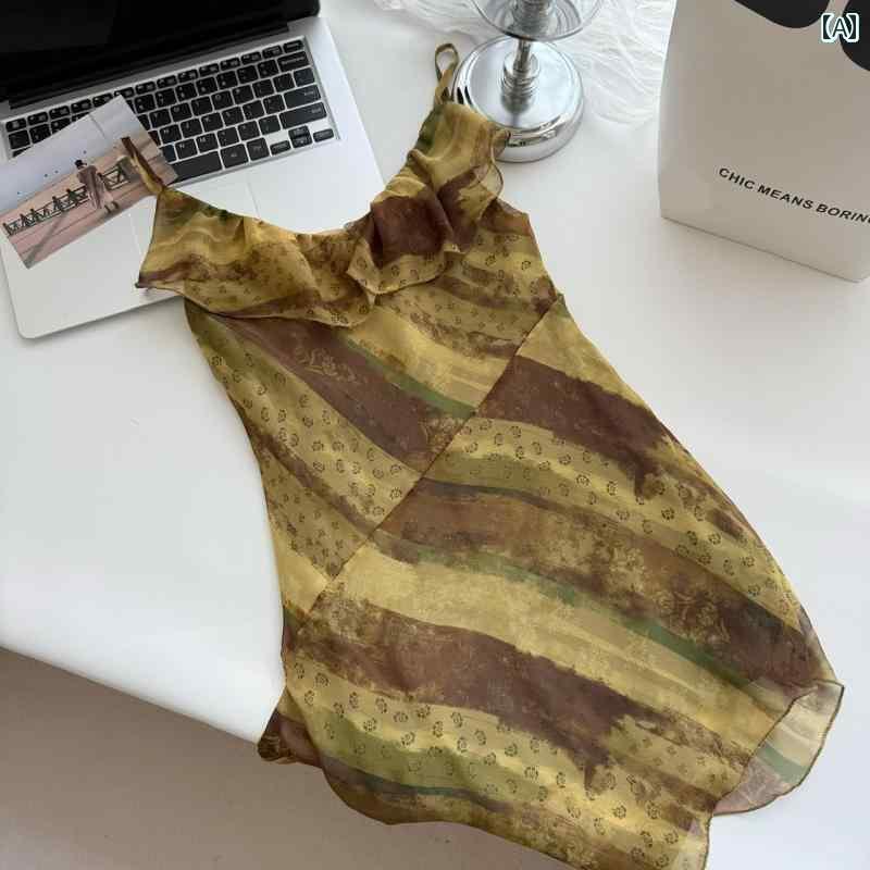 サイクリング　ビブ　メンズ LUCKYMAN イレギュラー フロント バック ツーウェイ ウエスト サスペンダ..