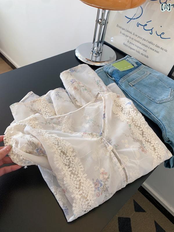 レディース　シャツ　カジュアル チャイナ風 トップス シャツ ベスト レディース 高級 春 ウェア 2025年の新 スタイル