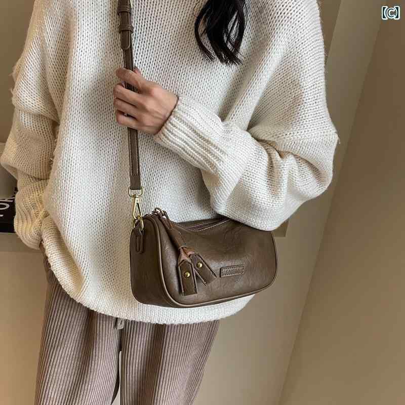 女性用 バッグ 2025年 レトロ ファッション 小さい スクエアバッグ 高級 通勤用 レディースバッグ プリーツ ショルダー メッセンジャーバッグ