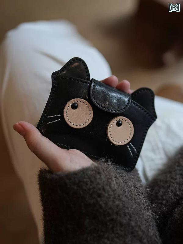 マネー　クリップ　財布 植物 タンニン なめし PU レトロ 小型 軽量大容量 カードホルダー 銀行 カード コイン 収納 バッグ