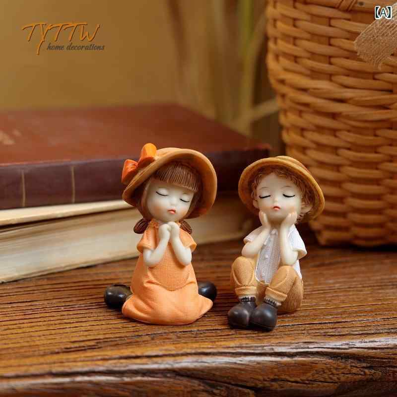 装飾 飾り ディスプレイ 田園 風景の サンハット かわいい ひまわりの 庭の カップルの 装飾家の 装飾 窓 レストランの ギフト