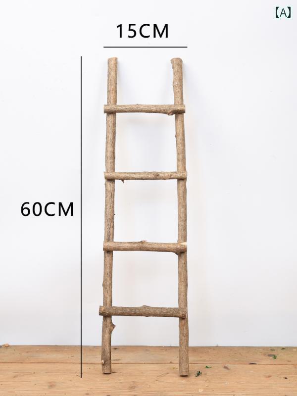 庭　装飾　飾り　 撮影 小道具 装飾用 はしご 田園 風 装飾品 レイアウト ショップ 造園 庭 中庭 ガー..