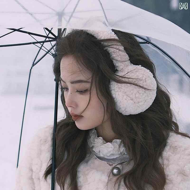 耳あて　防音　おしゃれ Charholo Xiaohongshu ブロガーと 同じ もち米 ボール 耳 袋 冬 暖かい 耳あて..