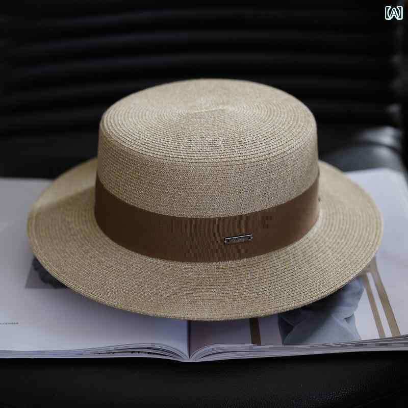 カップル　ユニセックス　ウェア Tochino 麦わら 帽子 レディース 夏 海辺 サンシェード 紫外線 防止 ..