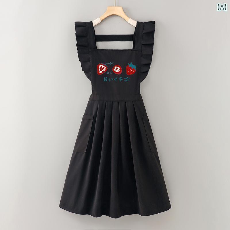 エプロン　おしゃれ　ママ 女性用 ワークエプロン 2025年 綿 チャイナ風 キッチン 家庭 料理 かっこい..