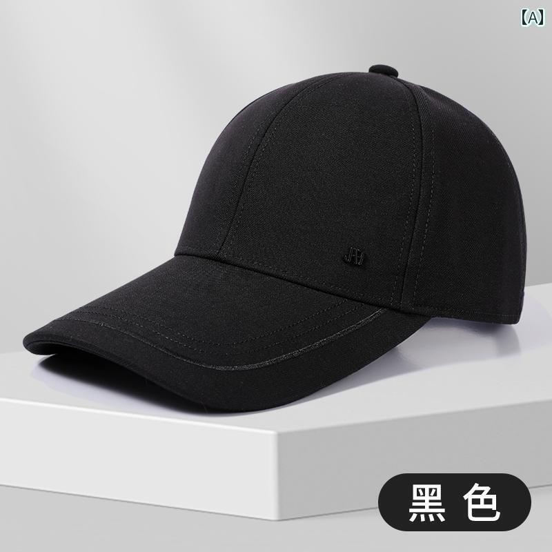 メンズ 帽子 キャップ 向け 野球帽 メンズ 春秋お父さん ダックビル キャップお じいさん 夏 メンズカジュアル 老人 キャップ