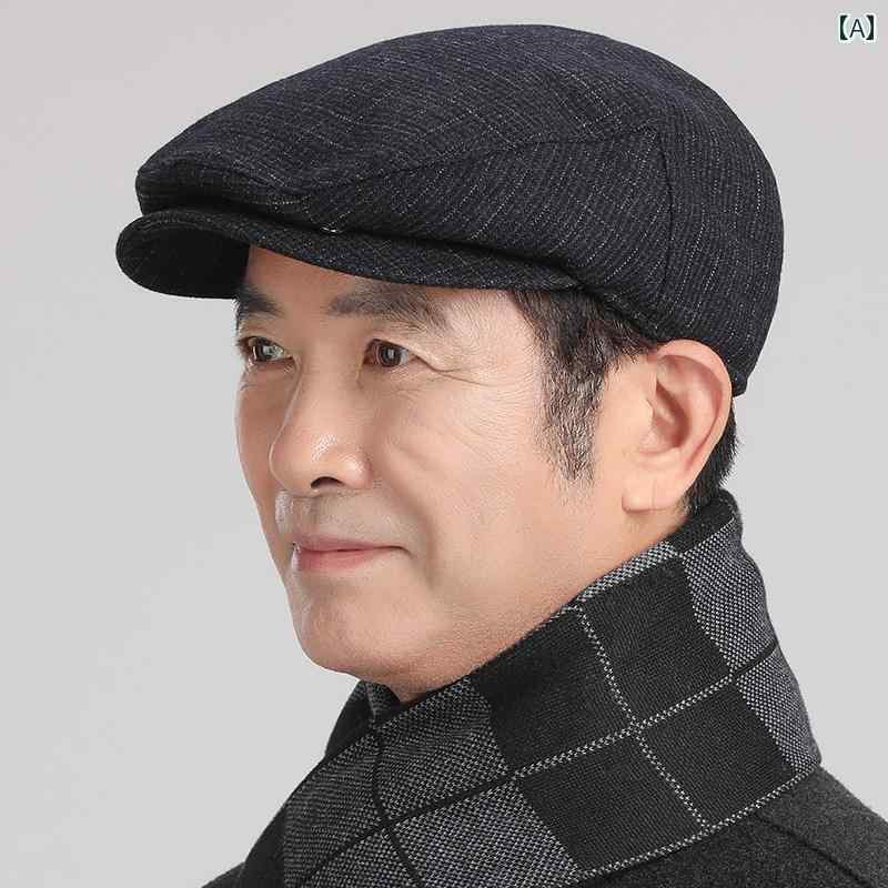 メンズ　帽子　キャップ 帽子 メンズ 春秋 老人 前向き ピーク キャップ 薄型 カジュアル 春夏お父さん 祖父