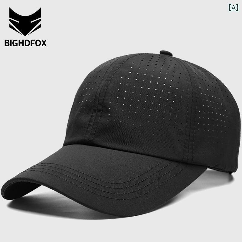 メンズ 帽子 キャップ 夏用 サンバイザー 野球帽 大きめ 頭囲 通気性 大きいサイズ 帽子 メンズ つば 広小 顔 黒 日焼け防止 メッシュ