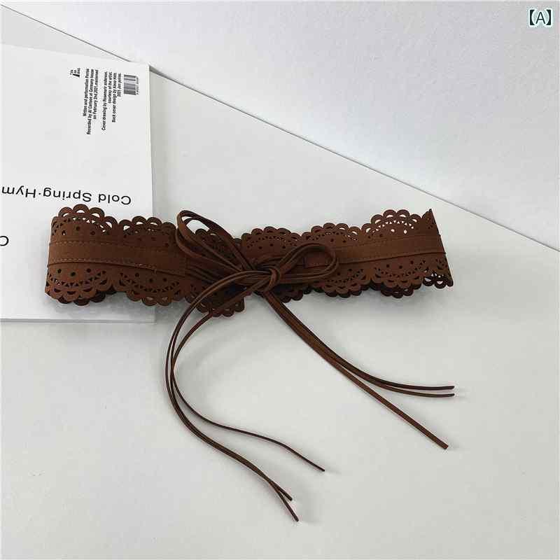 レディース　ベルト　チェーン イン スタイル レディース ウエスト 鉄 リング ワイド ベルト システム ..