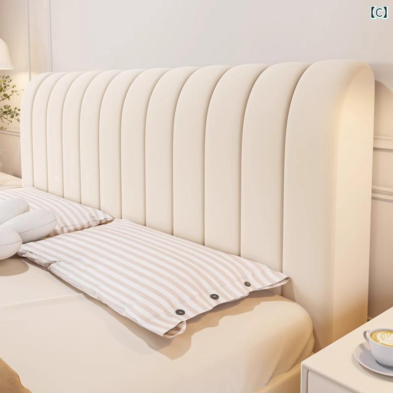 ベッド　カバー　 厚手 コットン 高級 ヘッド ボード カバー 木製 ベッド バックレスト ソフト バッグ ..